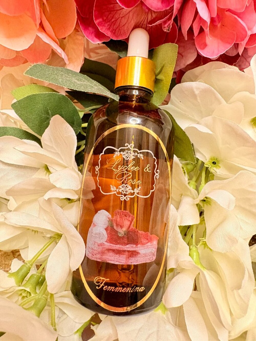 NEW Femmenina Lychee & Rose Dry Body Oil - 100ml